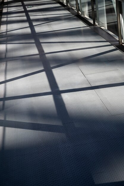 Sombras abstractas del edificio de la ciudad