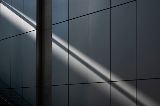 Sombras abstractas del edificio de la ciudad