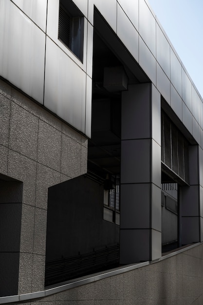 Sombras abstractas del edificio de la ciudad