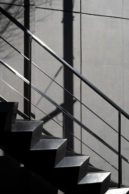 Sombras abstractas del edificio de la ciudad