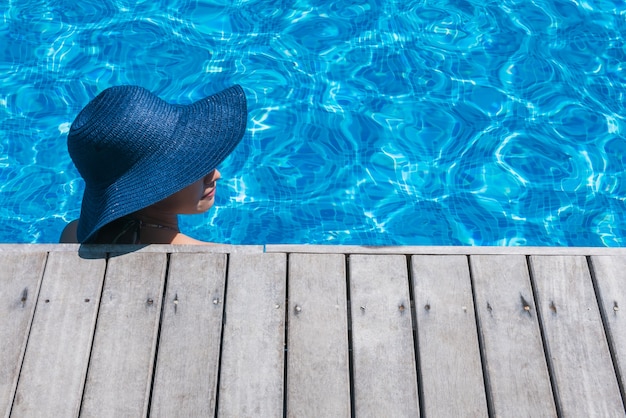 Foto gratuita sombrero de la mujer