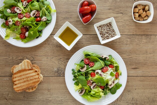 Sopas para ensalada