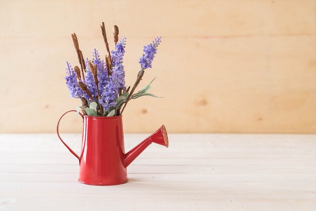 statice y flores de caspia