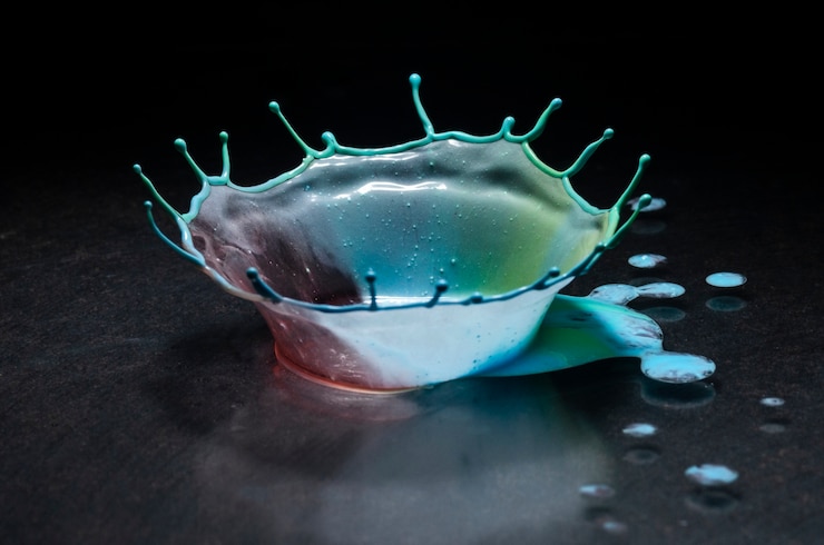 Photo Gratis still life indah dengan air