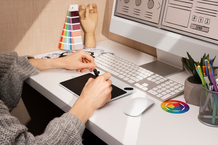 Photo Gratis still life studio desain grafis