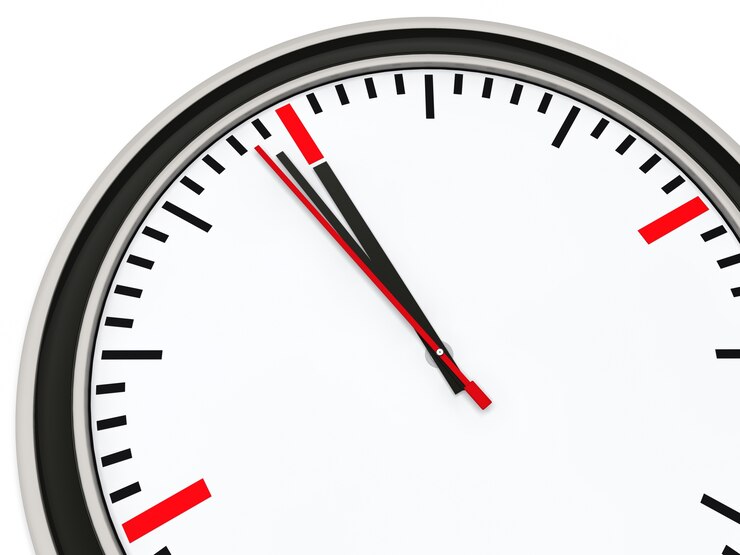 Photo Gratis stopwatch menunjuk hampir ke angka 12