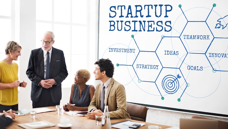 Photo Gratis strategi tujuan bisnis startup