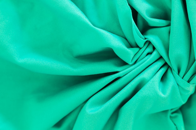 Suave y elegante textura de material de tela azul claro