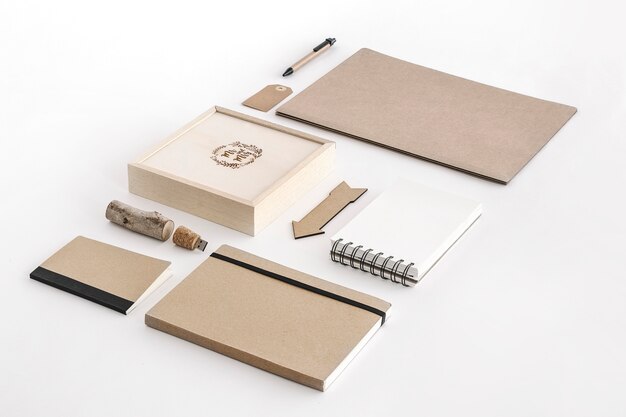 Suministros de oficina de papel Kraft