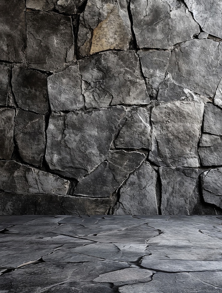 Foto gratuito superficie fotorrealista de la pared de piedra