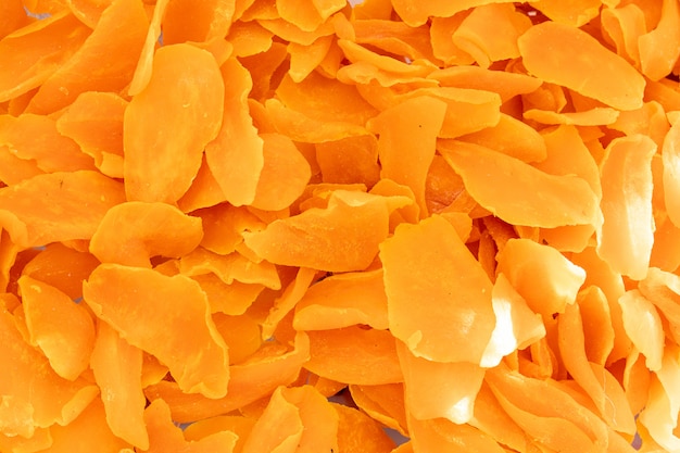 Superficie de frutos secos de naranja