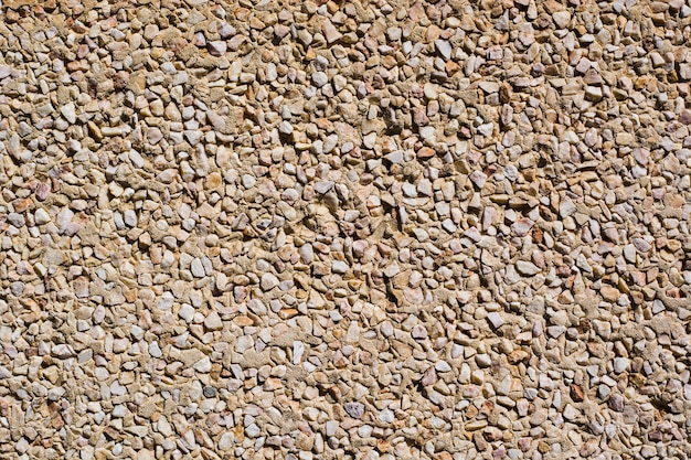 Superficie granulada de cemento