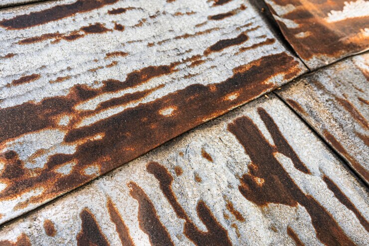 Foto gratuito superficie metálica oxidada vieja