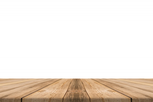 Superficie de tablones de madera