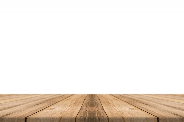 Superficie de tablones de madera