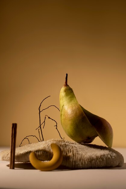 Surtido de bodegones de otoño