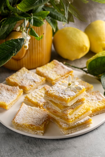 Surtido de deliciosas golosinas caseras.