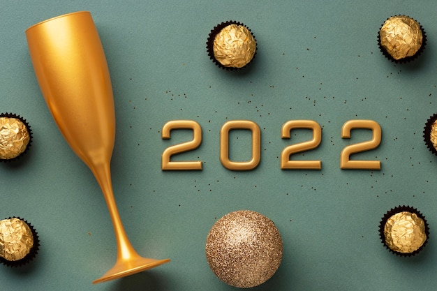 Surtido festivo de año nuevo 2022