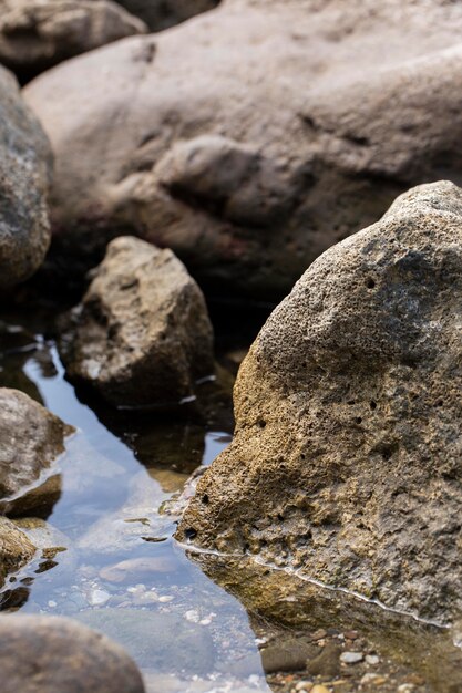 Surtido de textura de piedra rugosa