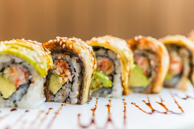 Sushi de anguila sushi