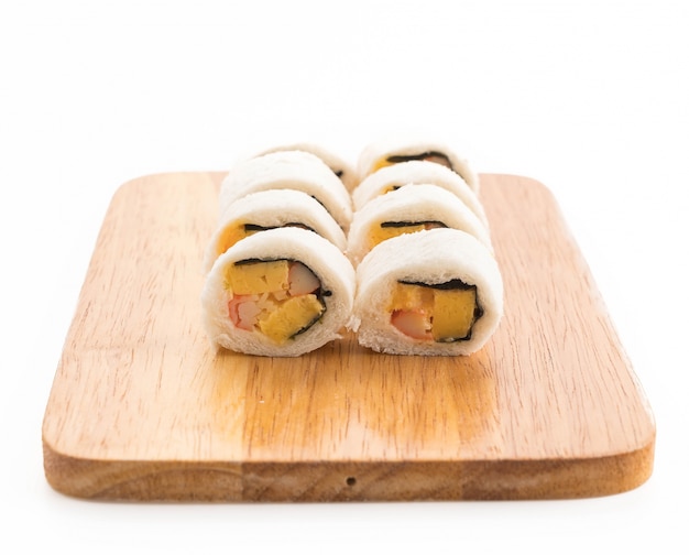 Foto gratuita sushi sandwich roll