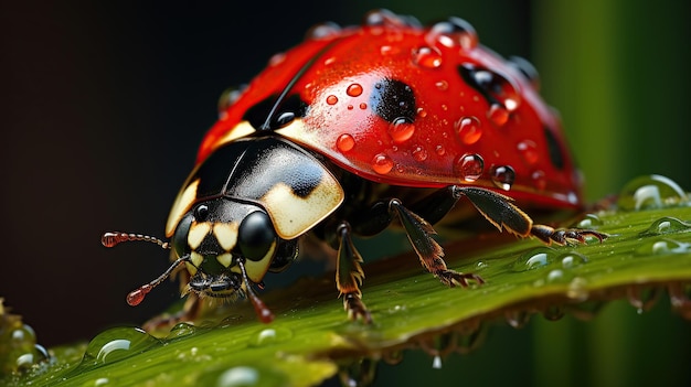 La sutil elegancia de una mariposa adornada con rocío ejemplifica la gracia y la simplicidad de las criaturas en miniatura