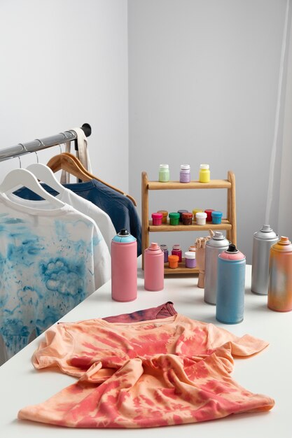 T-shirt pintura interior bodegón