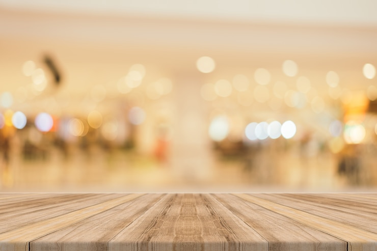 Foto gratuito tablas de madera con fondo brillante