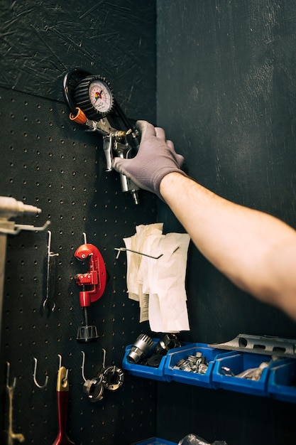 Taller de reparación de bicicletas