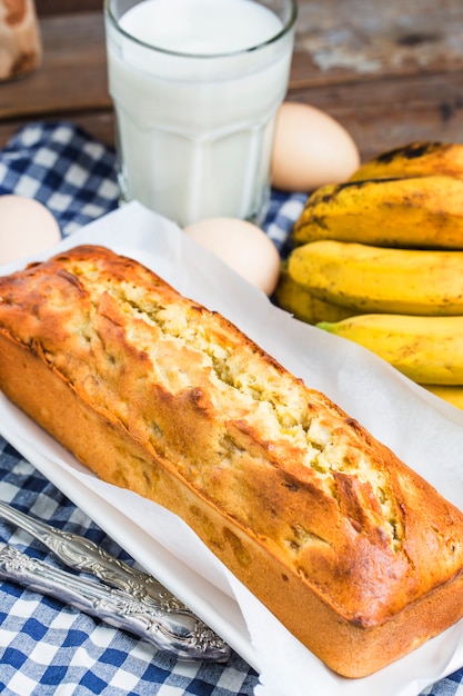 Tarta de plátano