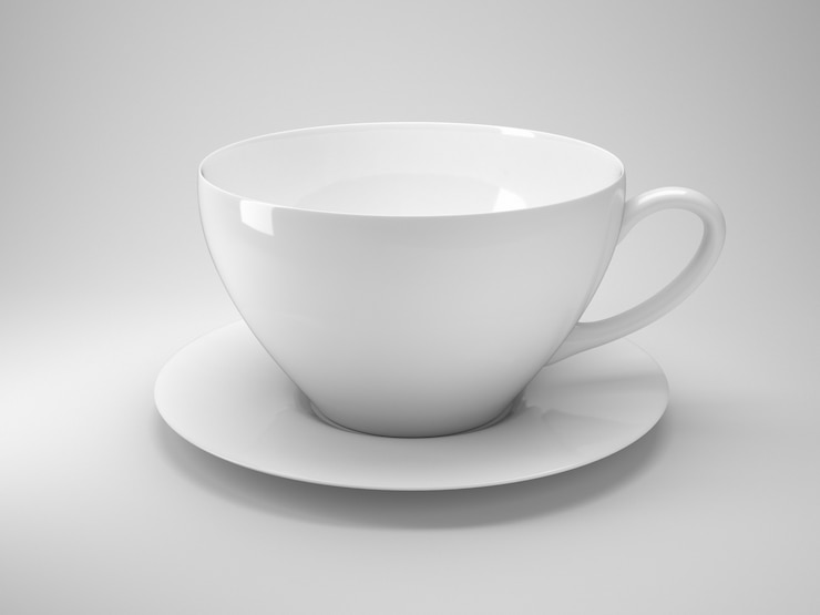 Foto gratuito taza de café blanco