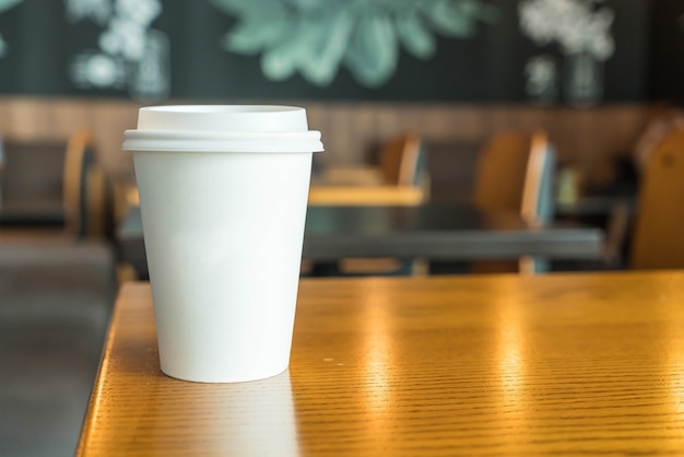 Taza de café caliente