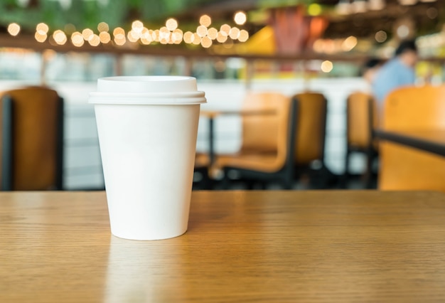 Taza de café caliente