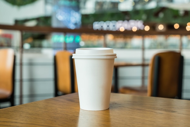 Taza de café caliente