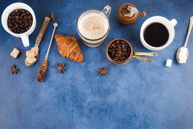 Taza de café delicioso