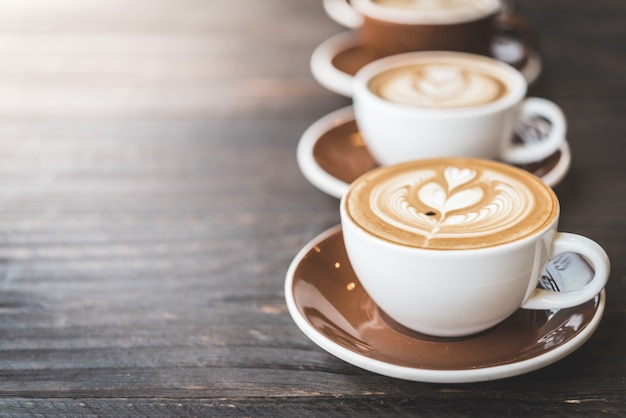 taza de café latte