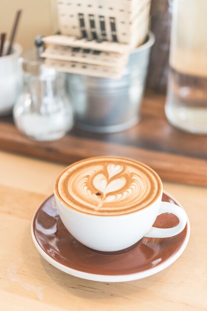 Taza de café de Latte