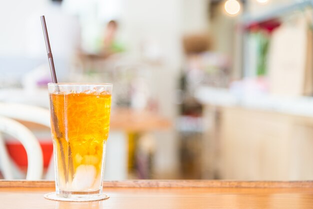 Té de la bebida verde lichi hielo