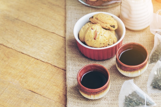 Té y galleta