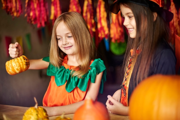 ¿Te gusta mi calabaza decorada?