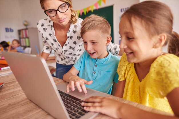 Técnicas modernas de aprendizaje en la escuela.