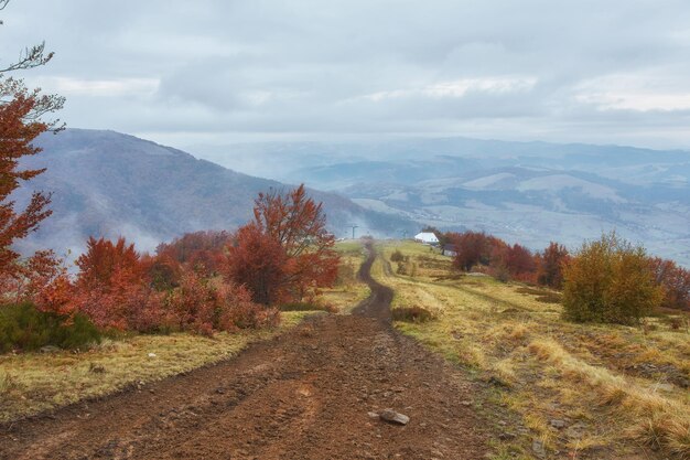 Teleférico y remontes en las montañas