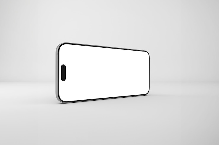 Foto gratuito el teléfono horizontal 16 pro max