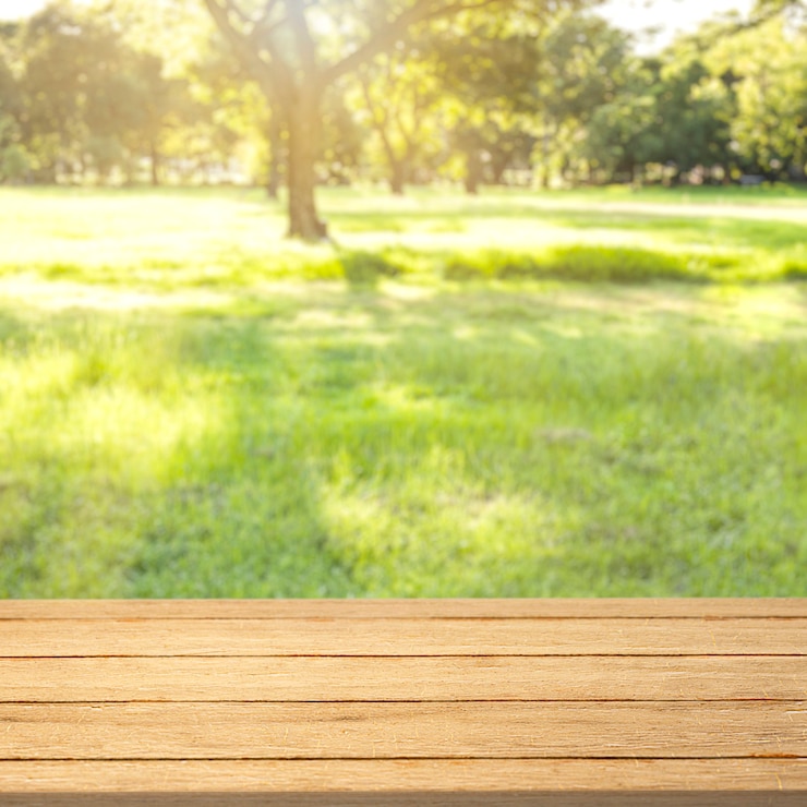 Foto gratuito telón de fondo de productos de la naturaleza, patio trasero verde