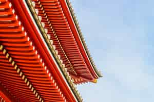 Foto gratuita templo sensoji