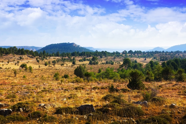 Terreno montañoso