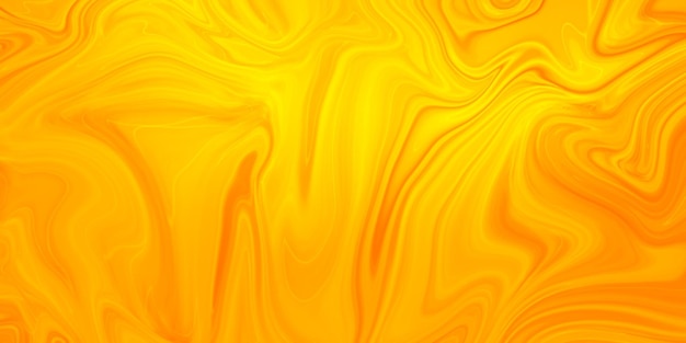 Foto gratuita textura acrílica de fondo de pintura naranja abstracta con patrón de mármol