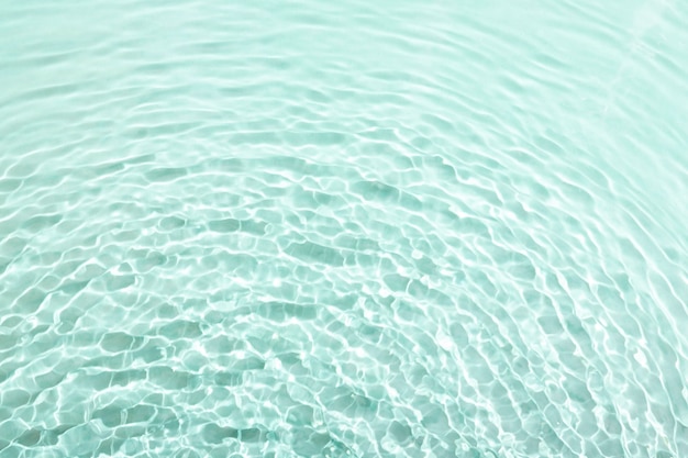 Textura de agua de océano claro vista superior