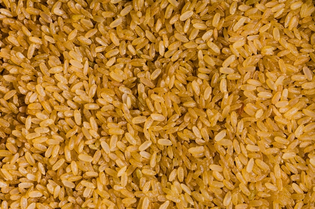 Textura de arroz de cerca