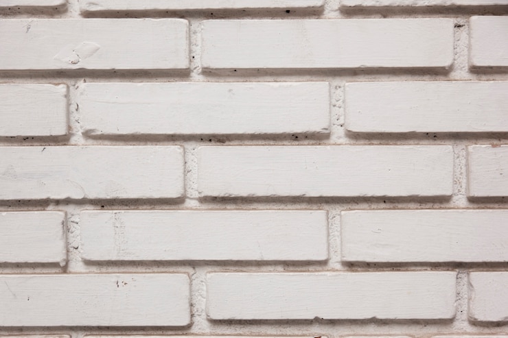 Foto gratuito textura blanca de ladrillos